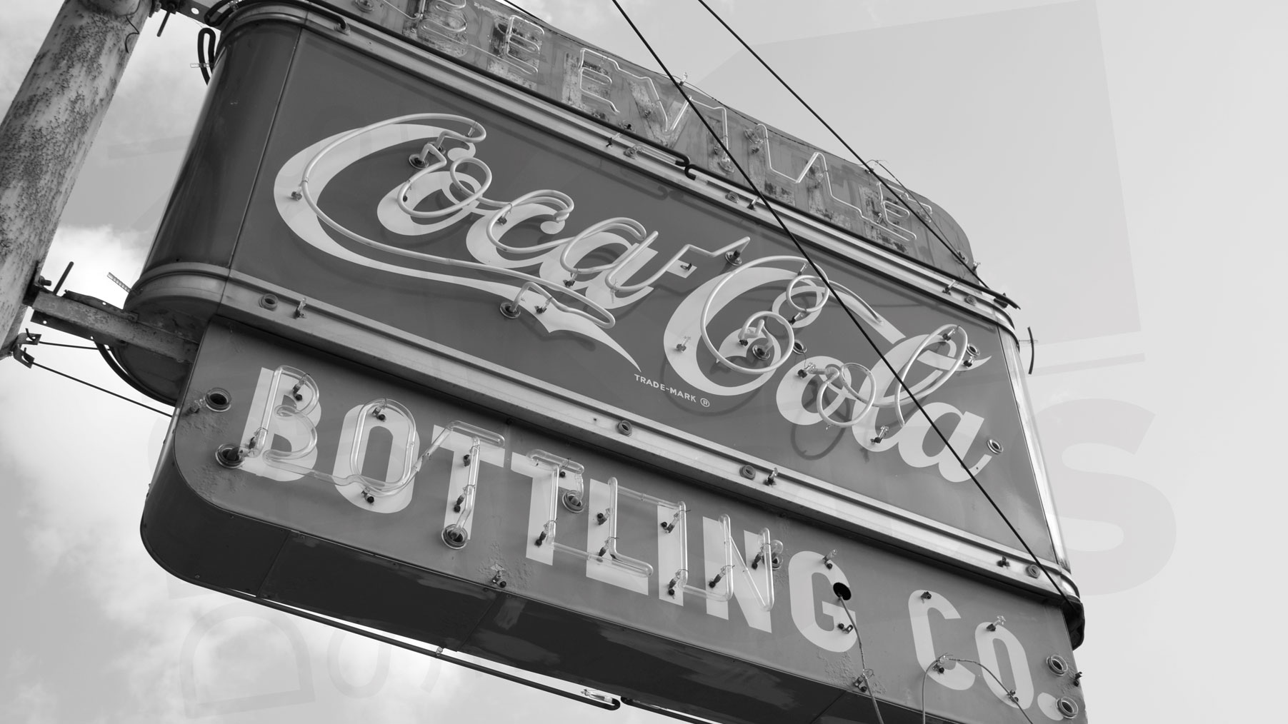 Beeville Texas Old Coke sign