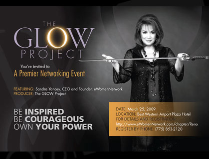 The GLOW Project Event Ad